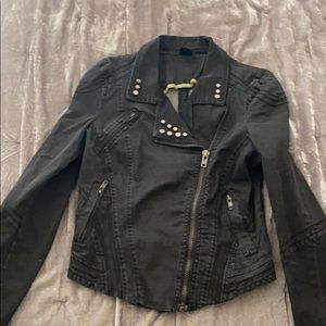 Denim Moto Jacket